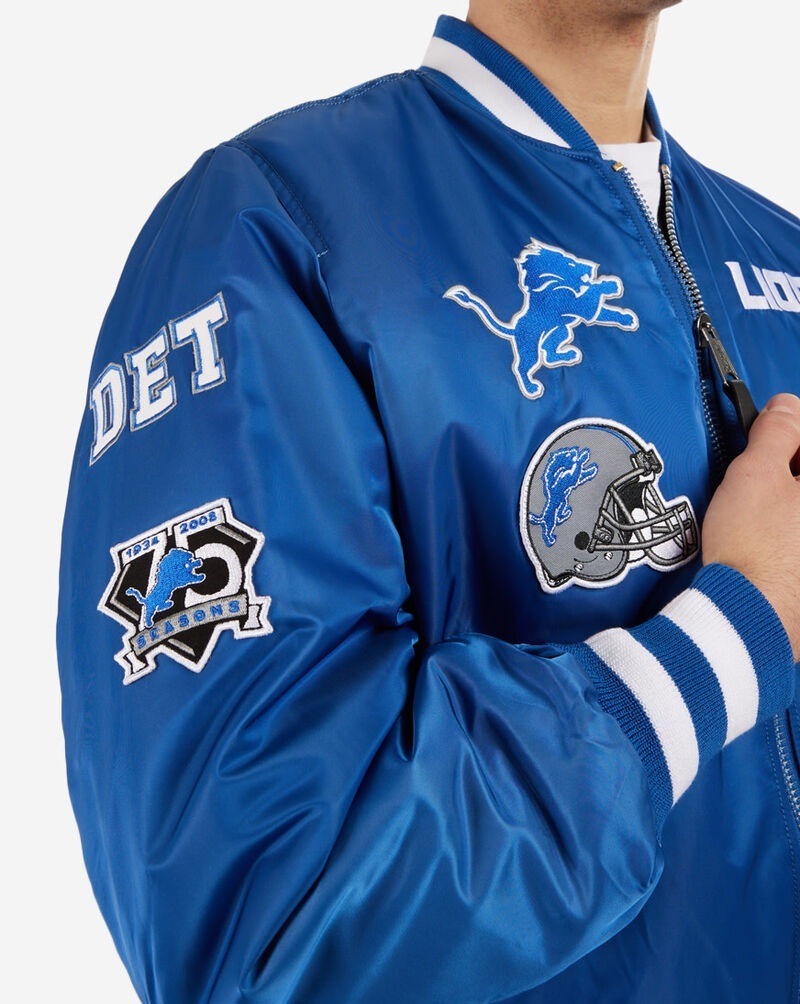 Detroit Lions Ma-1 Bomber Jacket WorthVee