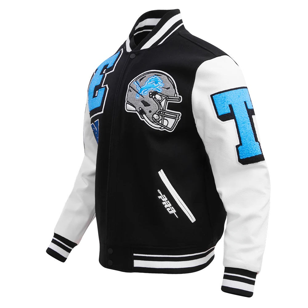 Detroit Lions Mashup Varsity Jacket WorthVee
