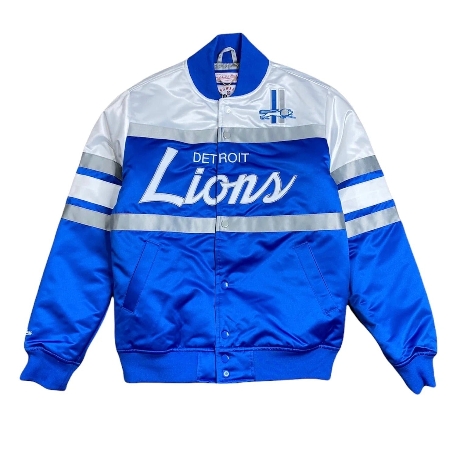 Detroit Lions Special Heavyweight Satin Jacket WorthVee