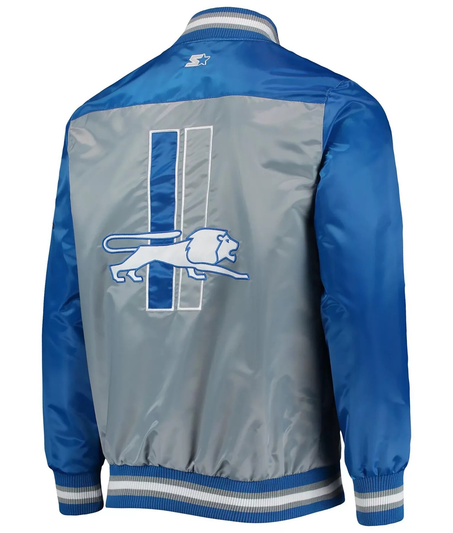 Detroit Lions The Tradition II Satin Jacket WorthVee