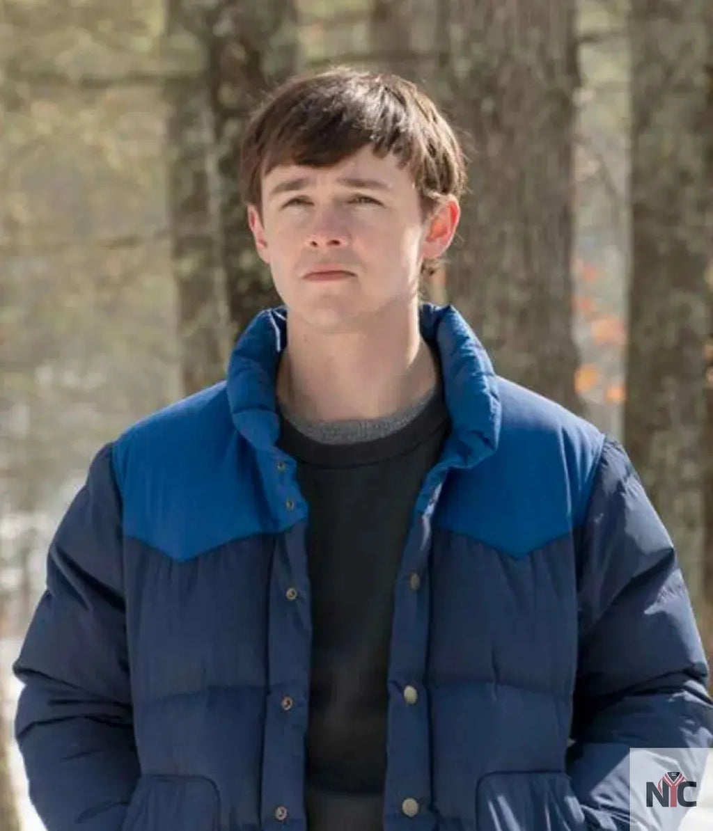 Dexter New Blood Jack Alcott Puffer Blue Jacket Clanton Jacket