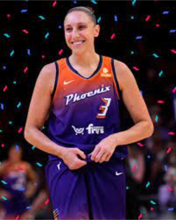 Diana Taurasi Phoenix Mercury Purple Victory Jersey Clanton Jacket