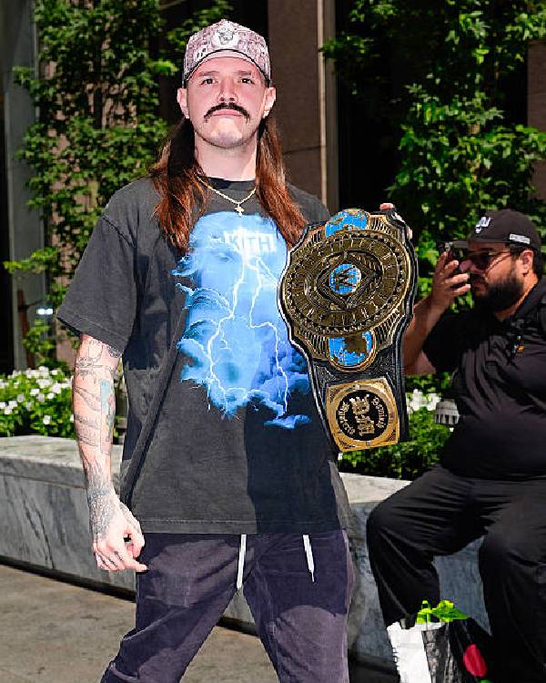 Dominik Mysterio NYC Black T-Shirt Clanton Jacket