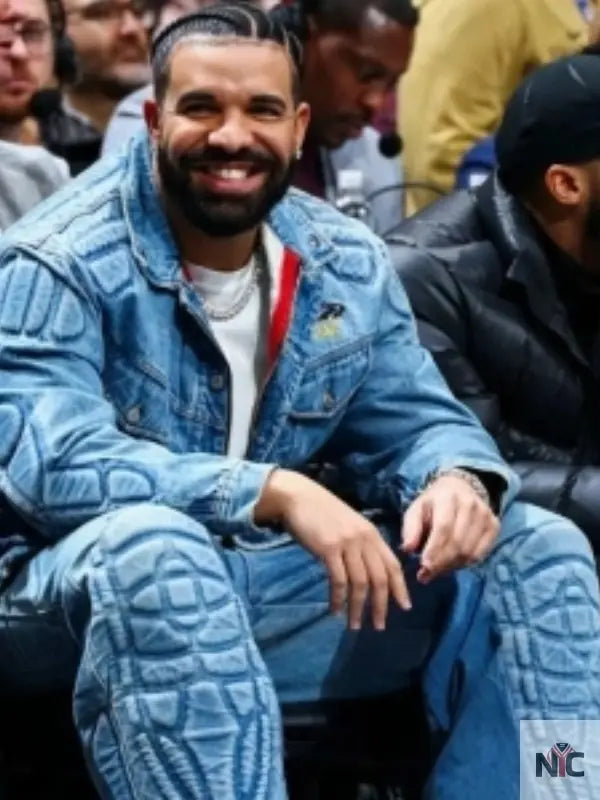 Drake Giali 21C JK Padded Denim Jacket Clanton Jacket