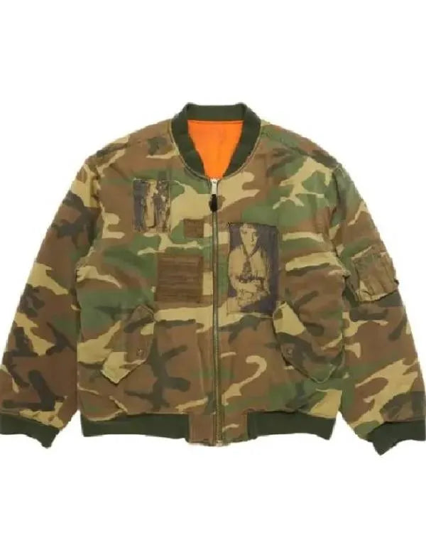 Drake Toosie Slide Raf Simons Riot Bomber Jacket