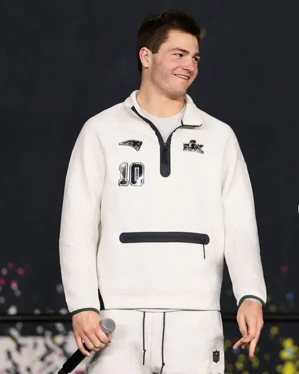 Drake Maye Super Bowl LX Opening Night Sweatshirt