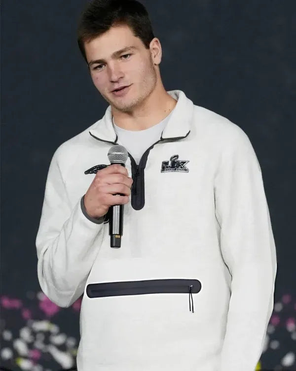 Drake Maye Super Bowl LX Opening Night Sweatshirt