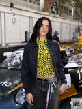Dua Lipa Monaco Grand Prix Bomber Jacket Clanton Jacket