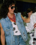 Eddie Van Halen Denim Vest Clanton Jacket