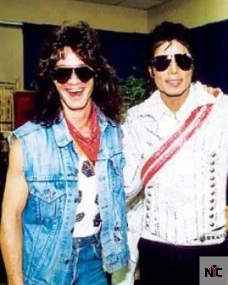 Eddie Van Halen Denim Vest Clanton Jacket