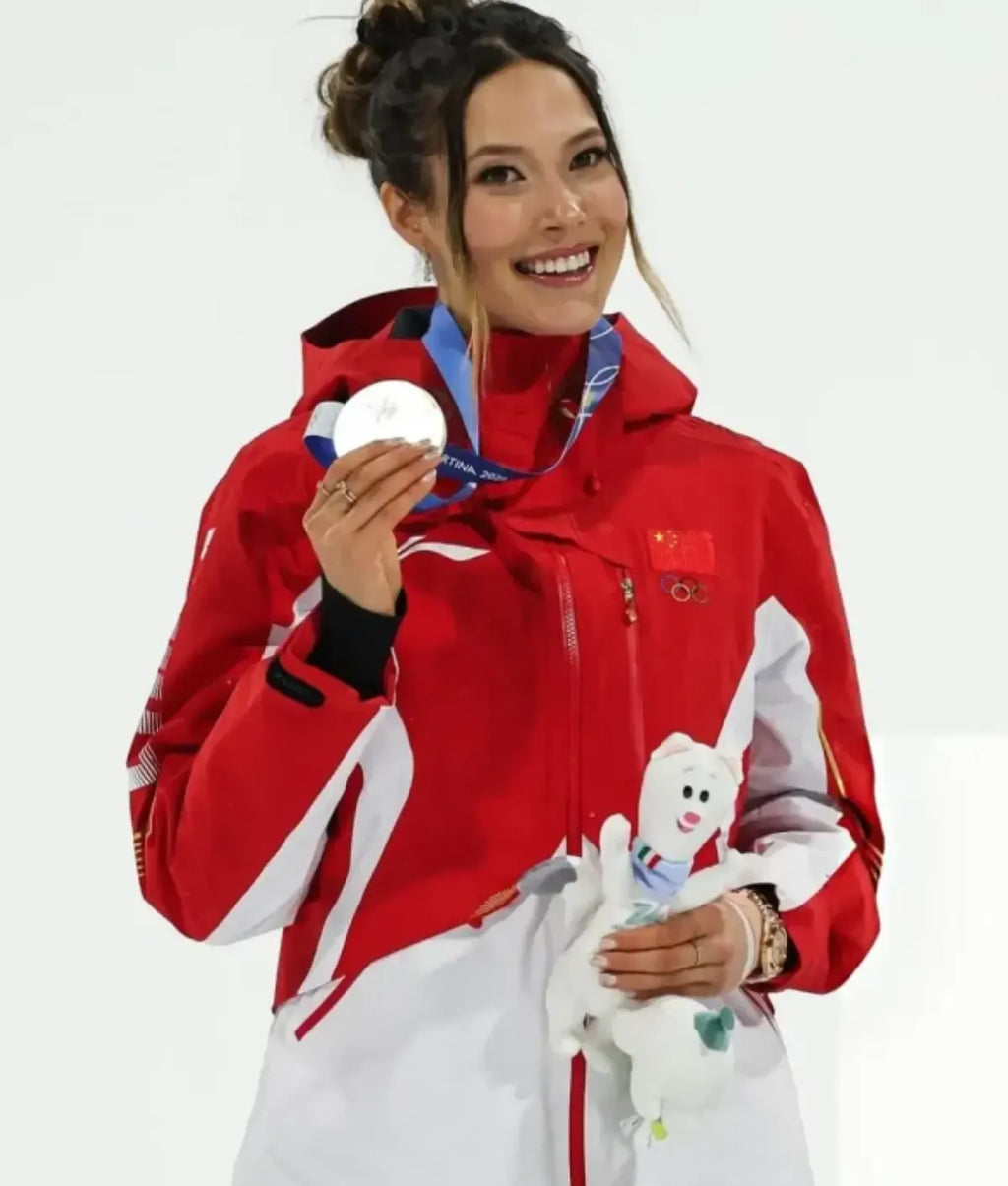 Eileen Gu Ailing Team China Milano Cortina 2026 Winter Olympics Jacket