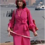 Elsbeth S02 Carrie Preston Pink Trench Coat