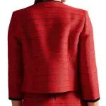 Elsbeth S02 Carrie Preston Red Tweed Jacket
