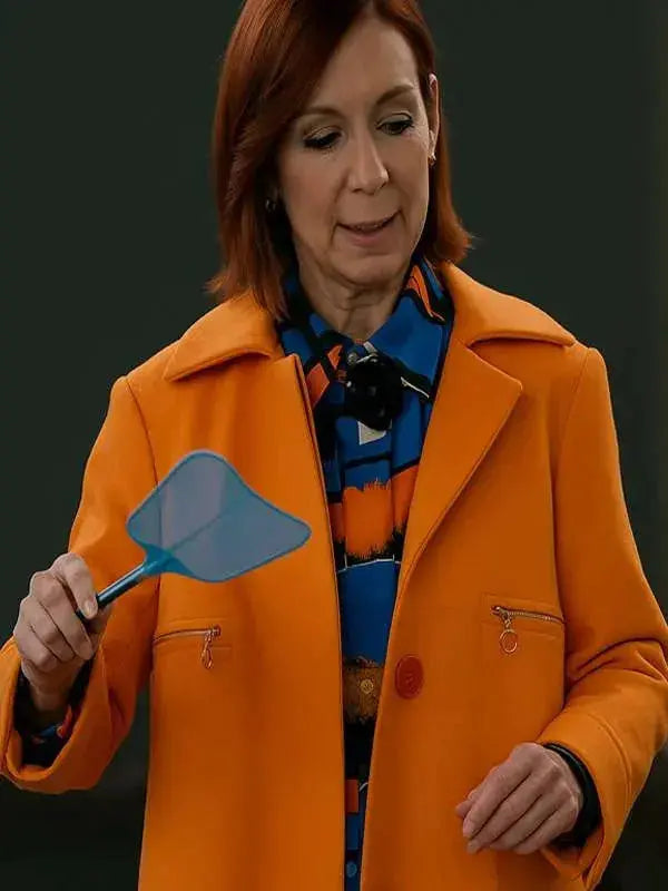 Elsbeth Tascioni Elsbeth S03 Orange Coat WorthVee