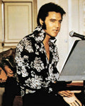 Elvis Presley Black Floral Shirt