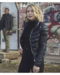 Peacemaker Jennifer Holland Black Puffer Jacket Clanton Jacket