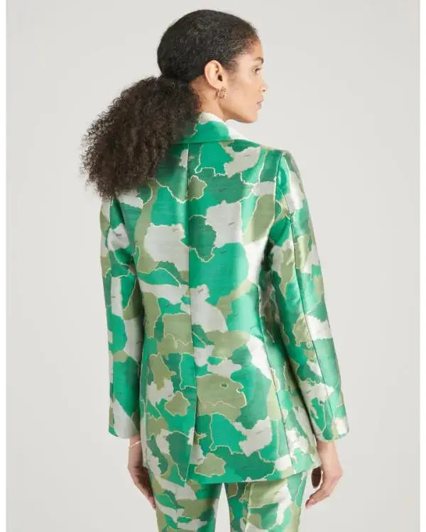 Emily In Paris S05 Samuel Arnold Green AfroCamo Jacket WorthVee