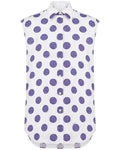 Emily in Paris S05 Lily Collins White Polka Dot Print Top WorthVee