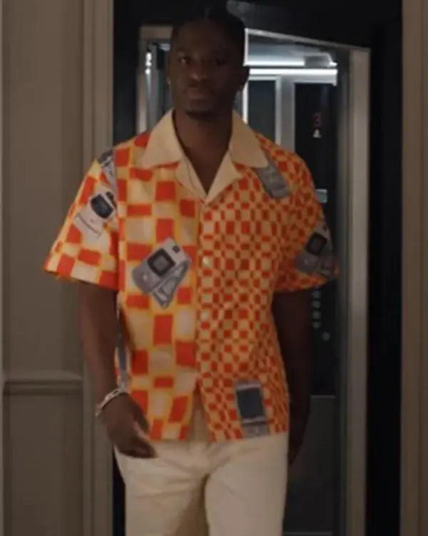 Emily in Paris S05 Samuel Arnold Printed Shirt WorthVee