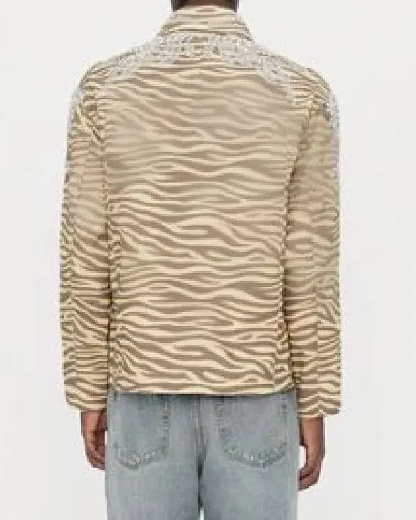 Emily in Paris S05 Samuel Arnold Zebra Print Jacket WorthVee