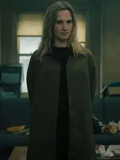 Emma Flyte Slow Horses S04 Green Coat WorthVee