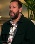 Entertainment Tonight Adam Sandler White Printed Shirt