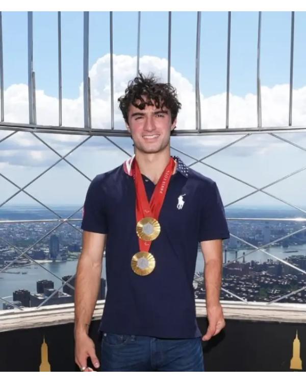 Ezra Frech Empire State Building Polo T-Shirt Clanton Jacket