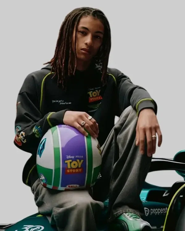 F1 Aston Martin X Toy Story Black Hoodie