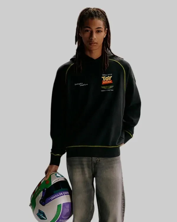 F1 Aston Martin X Toy Story Black Hoodie