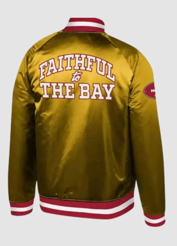 Faithful To The Bay 49ers Golden Bomber Jacket WorthVee