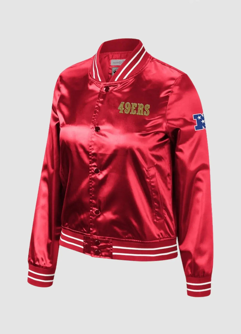 Faithful To The Bay 49ers Red Bomber Jacket WorthVee