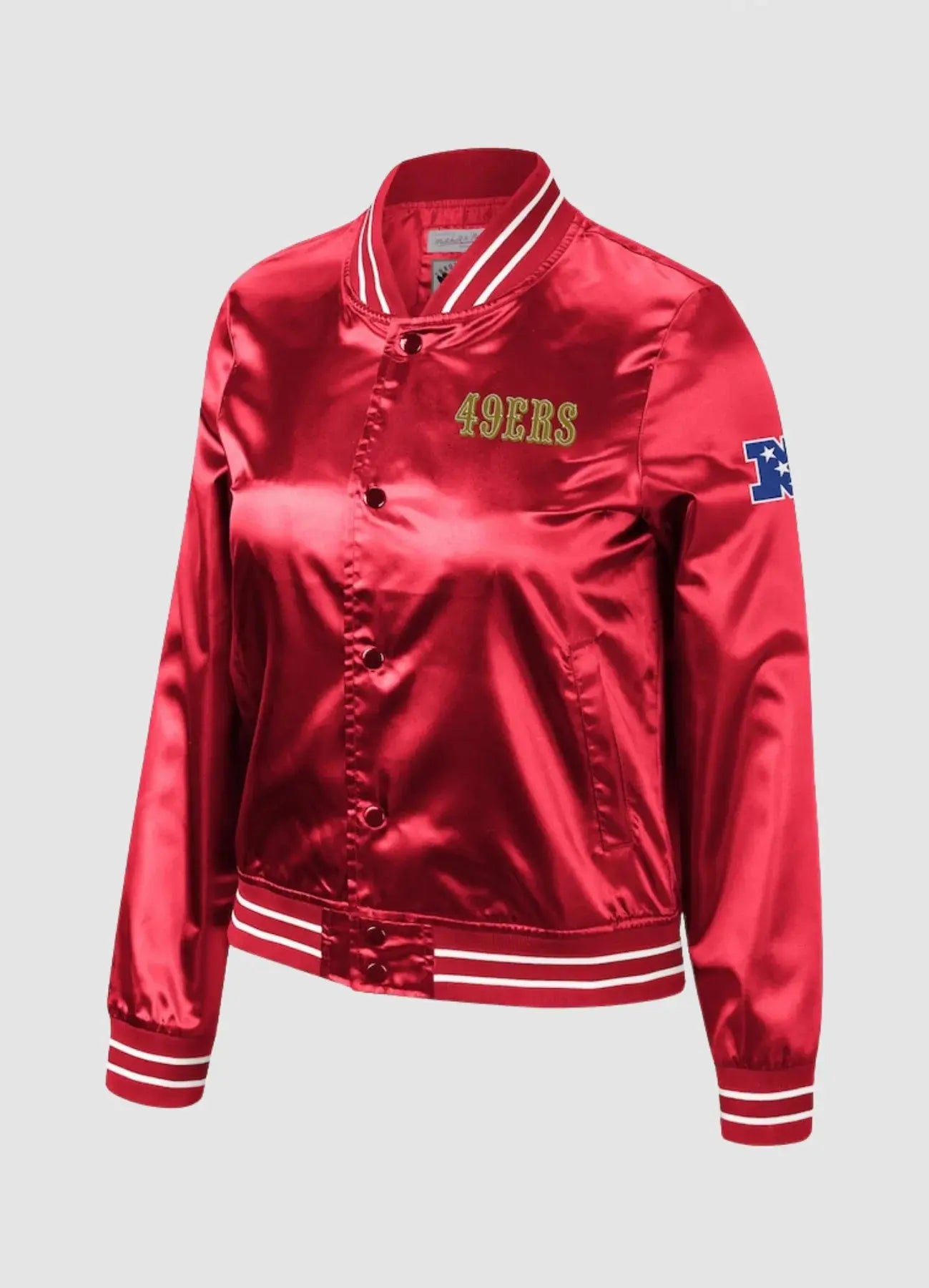 Faithful To The Bay 49ers Red Bomber Jacket WorthVee