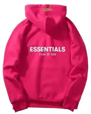 Fear Of God Essentials Pink Hoodie WorthVee