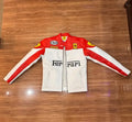 Ferrari Red & White Vintage Jacket Clanton Jacket