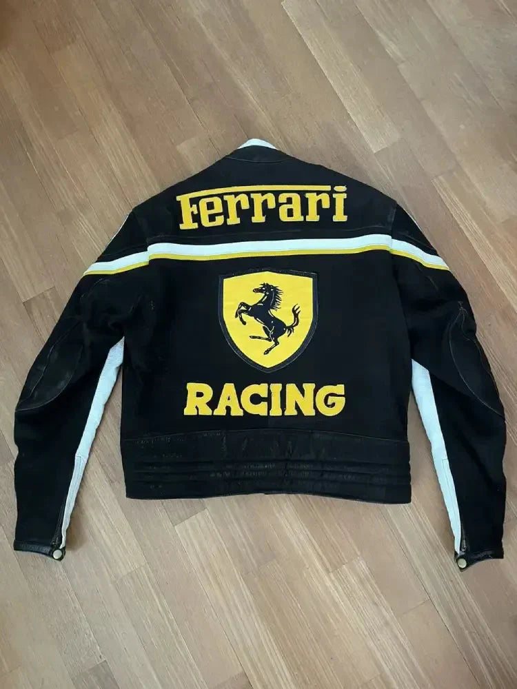 Ferrari Vintage Rare Racing Jacket Clanton Jacket