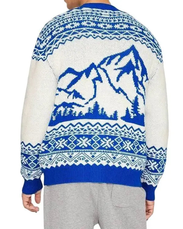 Finding Mr Christmas S02 V-Neck Mountain Cardigan WorthVee