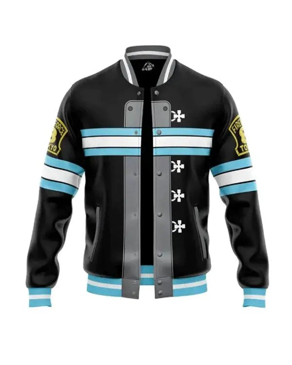 Fire Force Shinra Kusakabe Leather Jacket