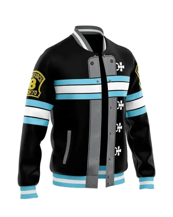 Fire Force Shinra Kusakabe Leather Jacket