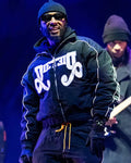 First New Year’s Eve Concert Rapper Neef Buck Black Bomber Jacket