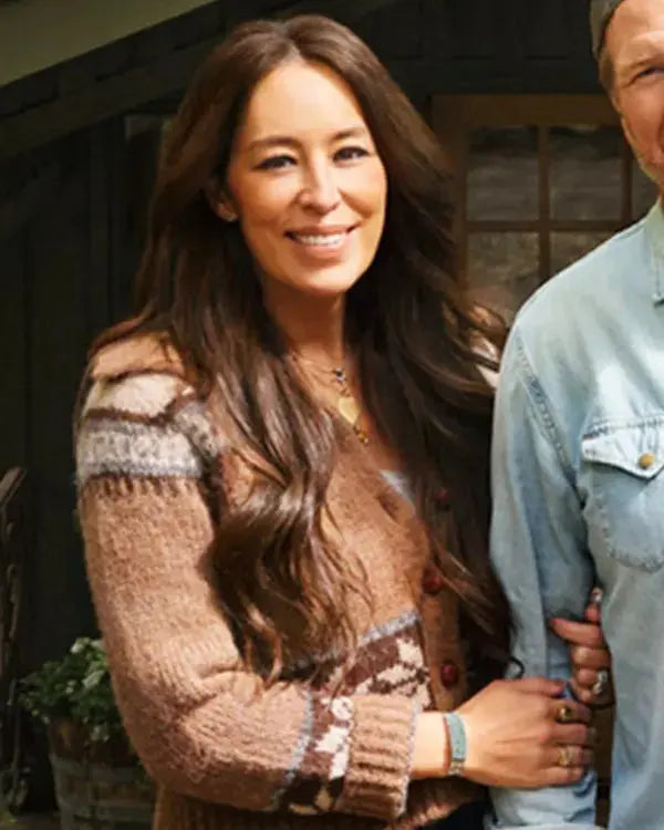 Fixer Upper Colorado Mountain House S01 Joanna Gaines Brown Cardigan WorthVee