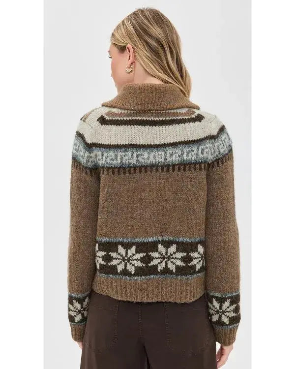 Fixer Upper Colorado Mountain House S01 Joanna Gaines Brown Cardigan WorthVee