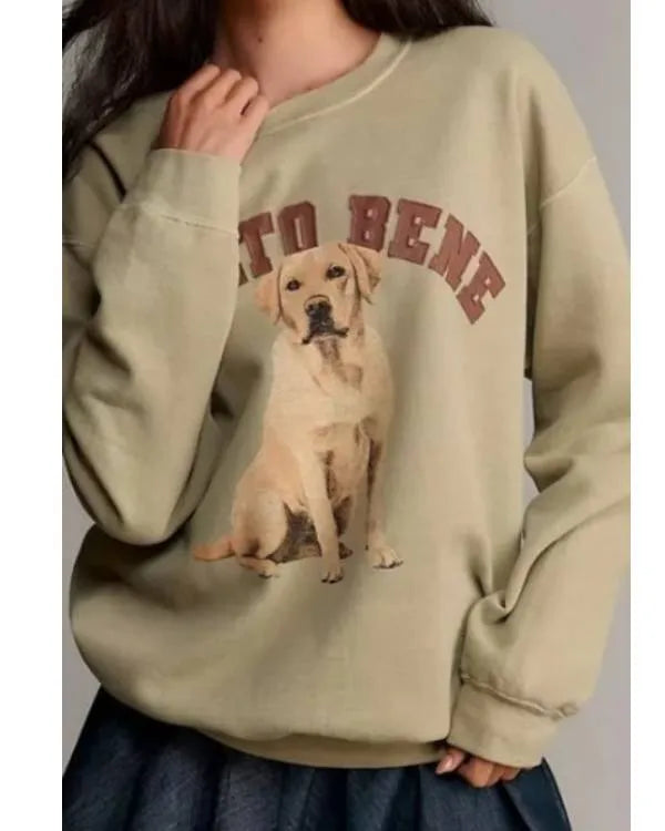 Fixer to Fabulous Jenny Marrs Dogs Graphic Sweatshirt