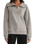 Fixer to Fabulous S07 Jenny Marrs Grey Half Zip Sweatshirt WorthVee
