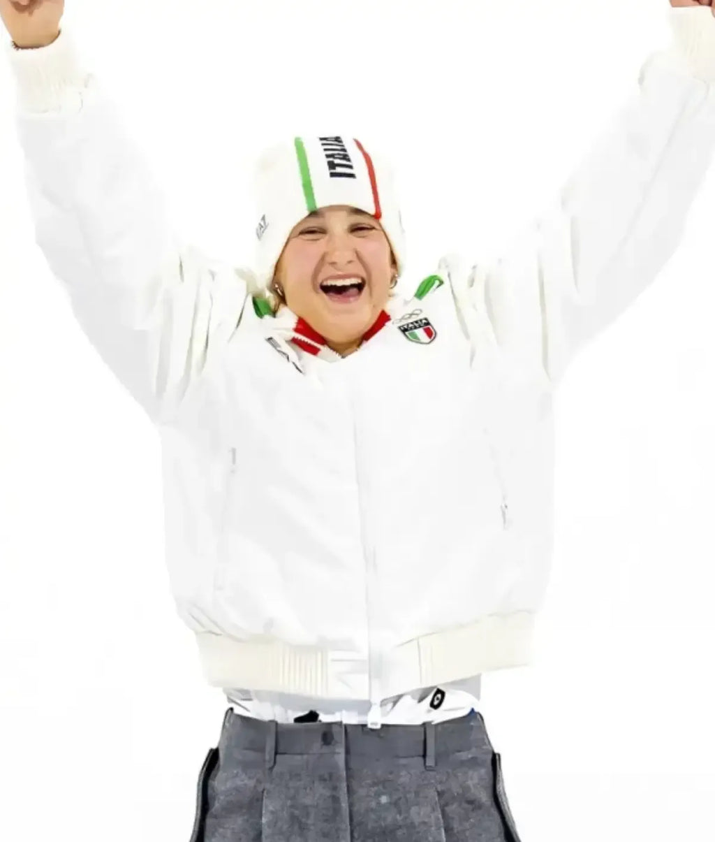 Flora Tabanelli Team Italy Milano Cortina 2026 Winter Olympics Jacket