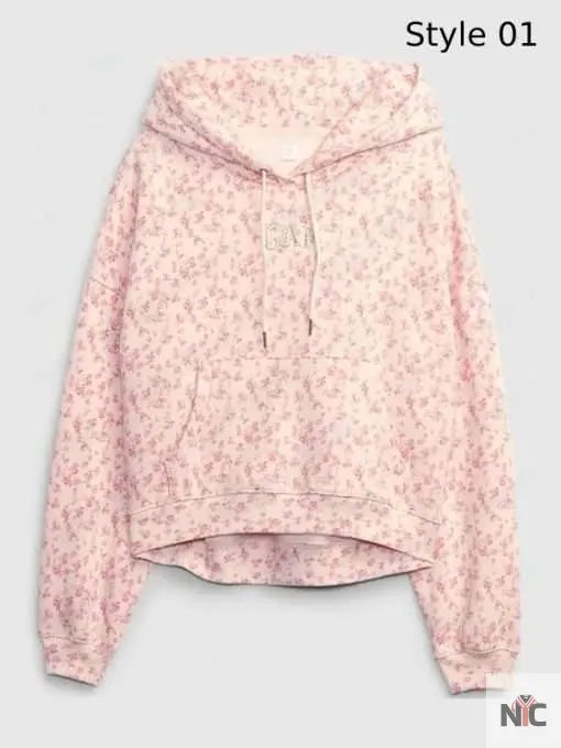 Gap x LoveShackFancy Floral Printed Hoodie Clanton Jacket