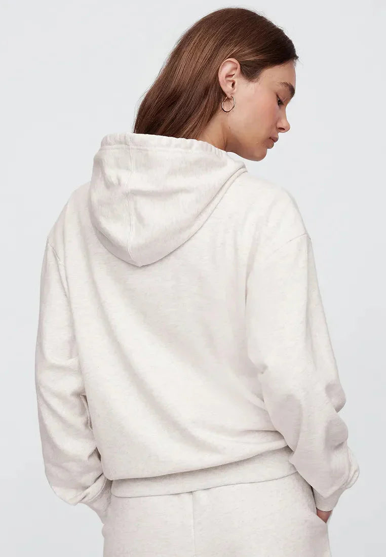 Gap Logo Oversized Fleece Hoodie Clanton Jacket
