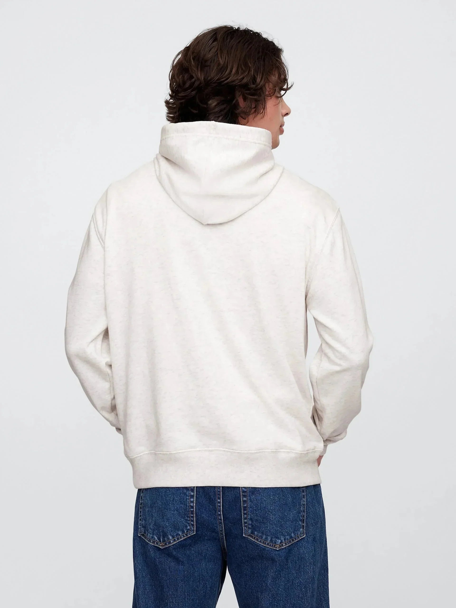 Gap Logo Oversized Fleece Hoodie Clanton Jacket