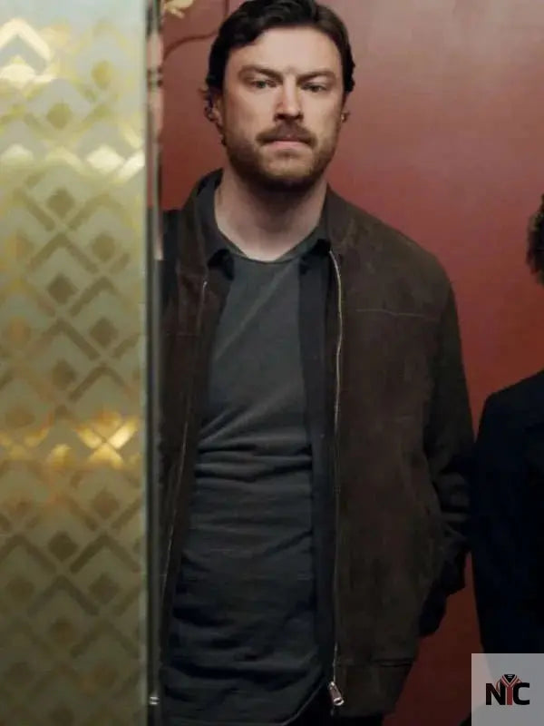 Gavin Drea Surface S02 Brown Bomber Jacket Clanton Jacket