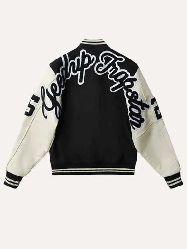 Geedup x Trapstar Letterman Varsity Jacket