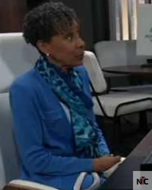 General Hospital 2025 Vernee Watson Blue Jacket Clanton Jacket
